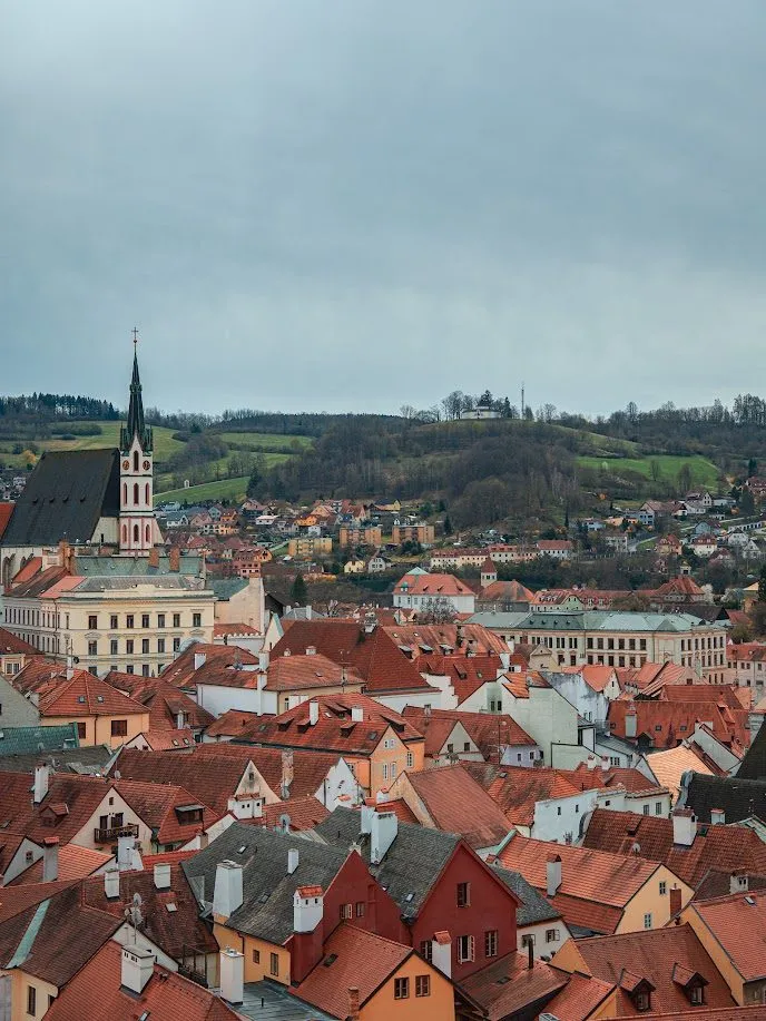 Tejados de Český Krumlov