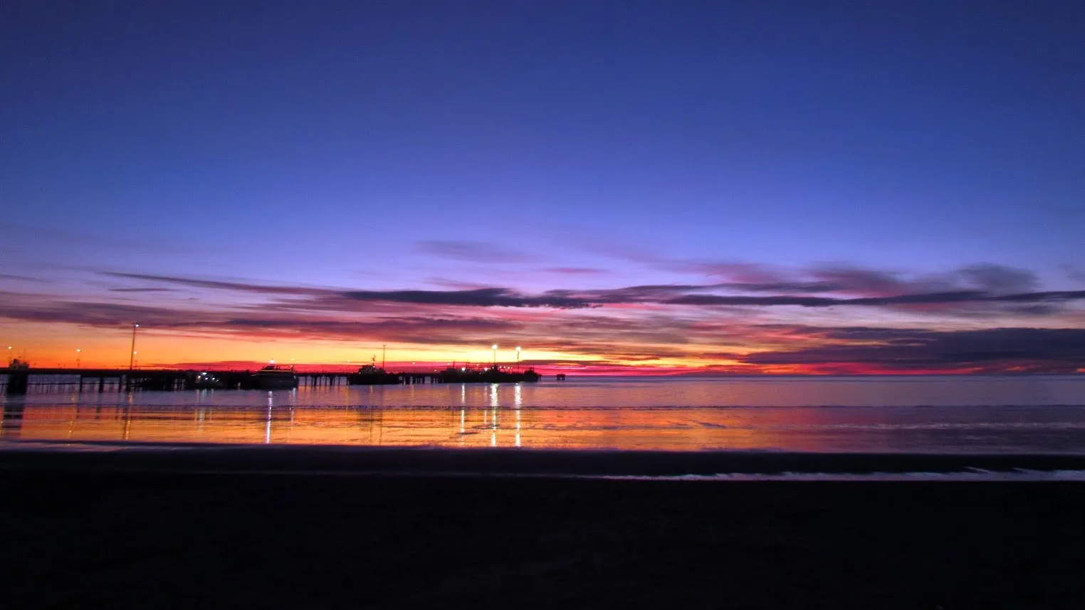 Atardecer en Puerto Madryn