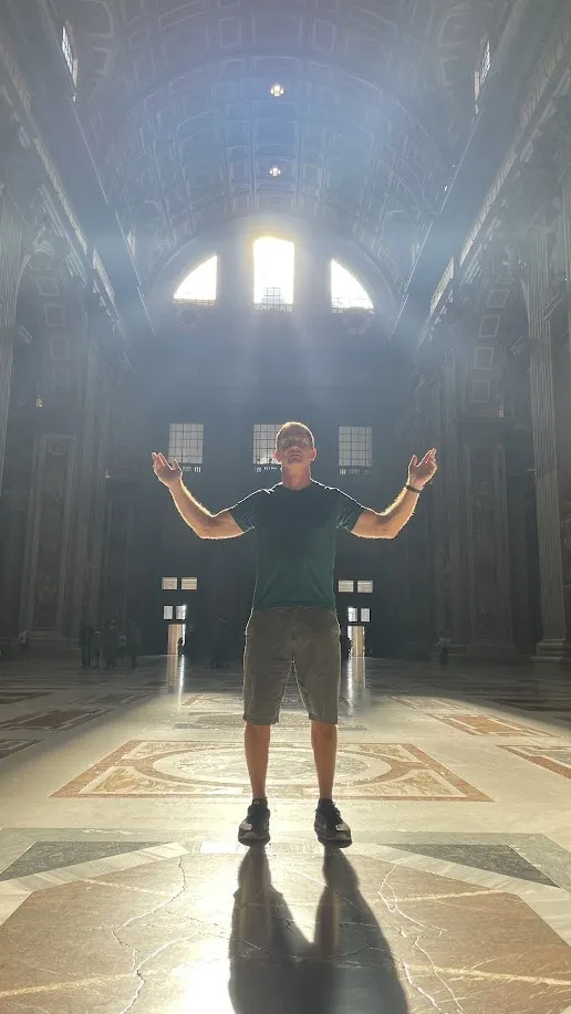 Interior de la Basílica de San Pedro